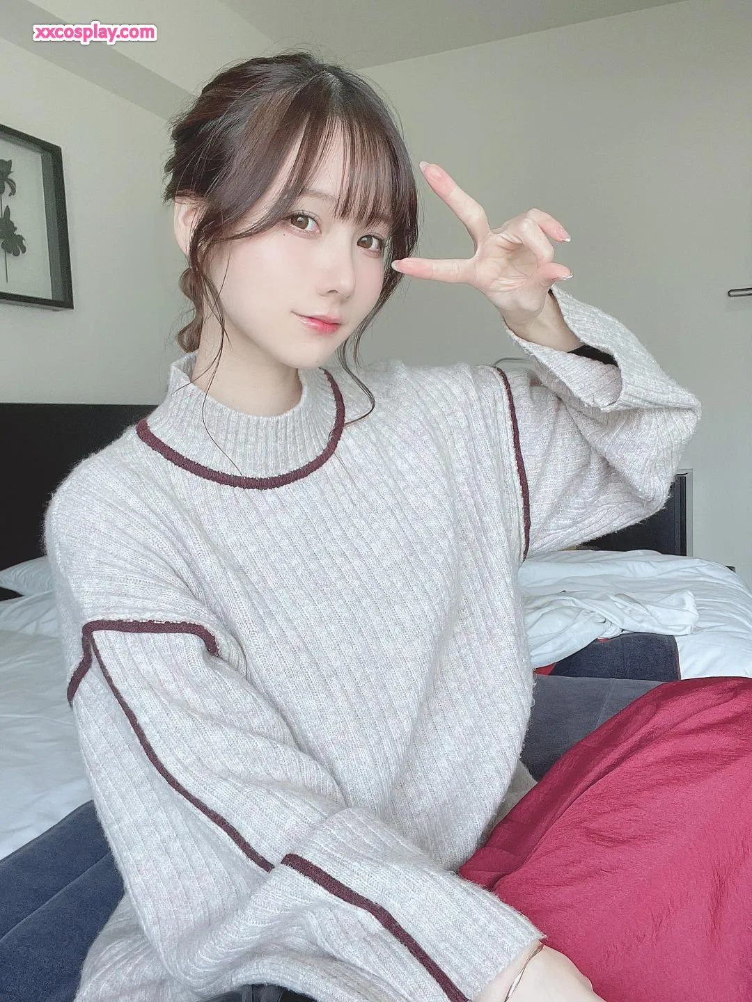 KenKen 的草莓短蛋糕內衣